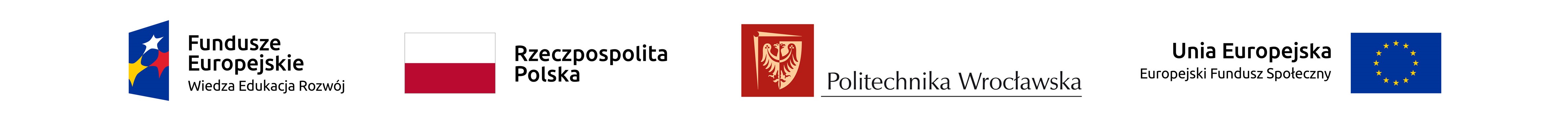 Logotyp projektu (logo FE, RP, PWR i UE)